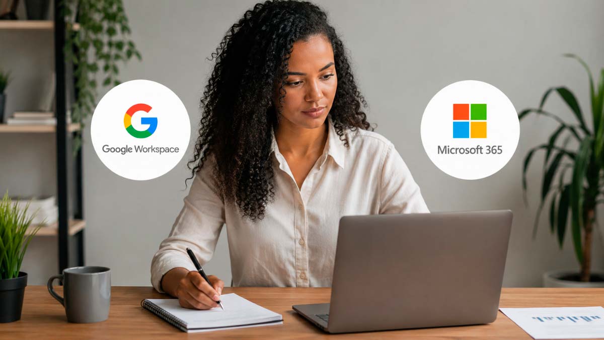 Cost comparison against Google Workspace and Microsoft 365